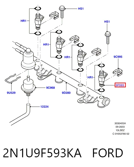 Топливные форсунки 348347 VALEO