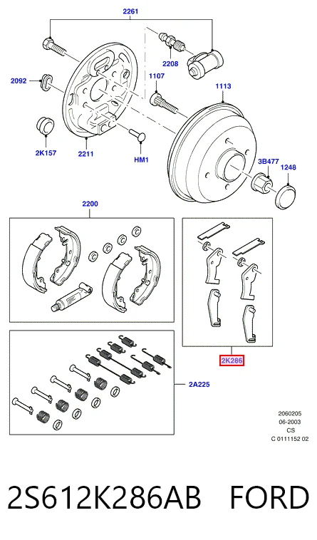 Регулятор заднего барабанного тормоза NDK1138 Niles