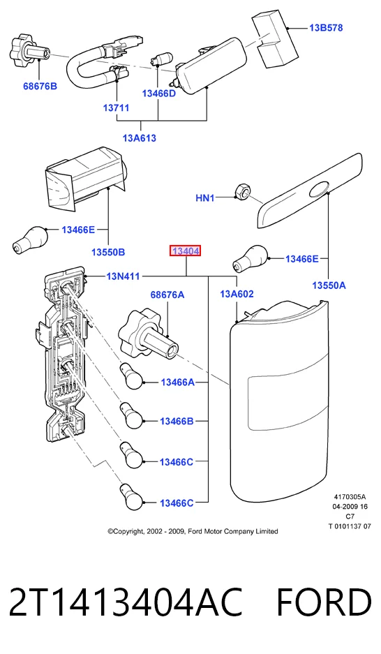 Купить M510422 Mars Tech Задняя правая фара