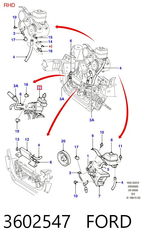  Рулевая рейка Ford Explorer 
