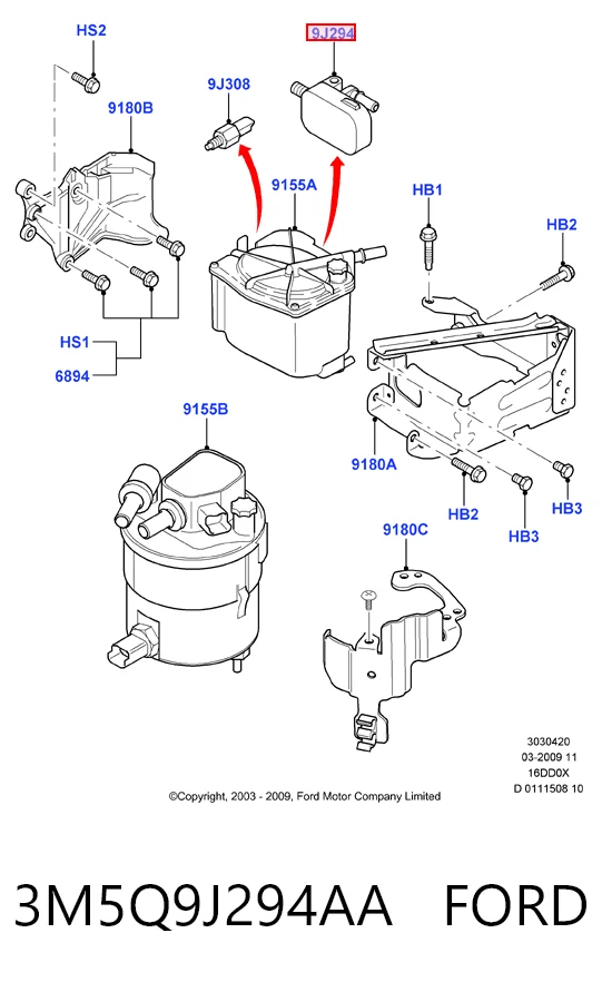 Купить 9401904348 Fiat/Alfa/Lancia Блок подогрева топлива