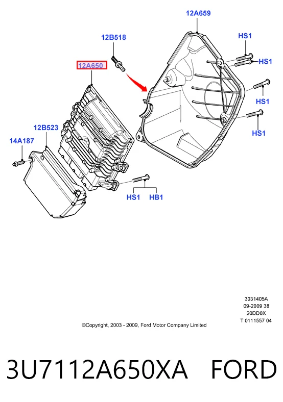 Мозги двигателя на Ford C-Max  DM2