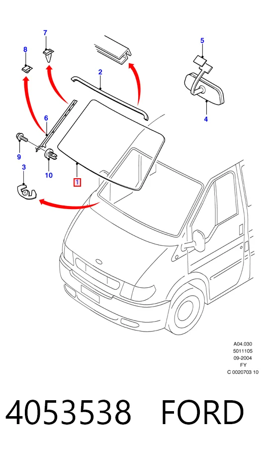 AB26329A Pilkington Автостекло