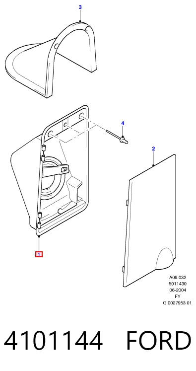 HMPYC15V27936AKK Hmpx Уплотнитель заливной горловины топливного бака