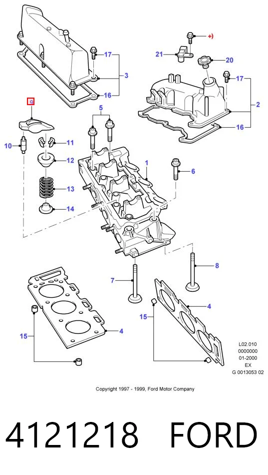 Рокер клапана Ford Explorer внедорожник (U2) (1994 - 2002) цена, от 8.47 USD