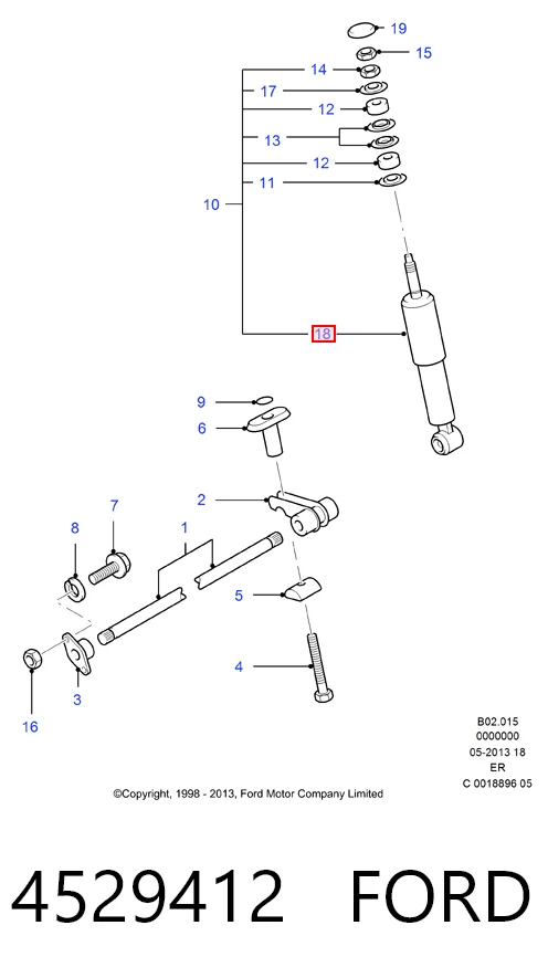 Купить HMP2M3418124CA Hmpx Амортизатор передней подвески