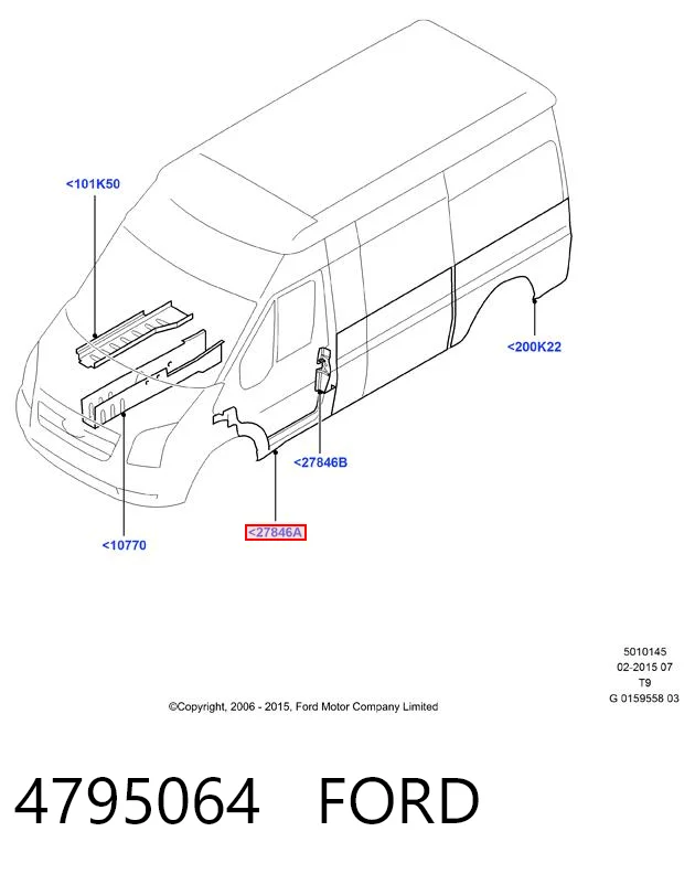 PFD76019ER Signeda Порог наружний правый
