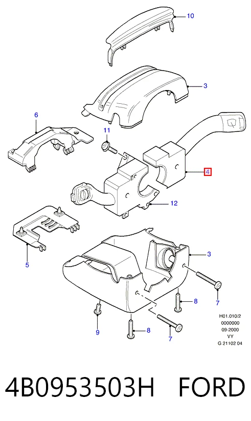 Правый подрулевой переключатель  Magneti Marelli 50092010 цена, от 6.59 USD