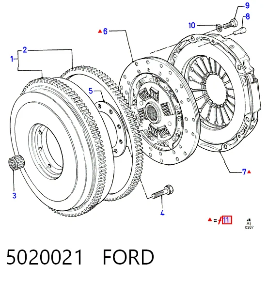 Комплект сцепления Polcar S33026