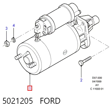 Стартер Ford Sierra I хэтчбек (GBC) (1982 - 1987) цена, от 66.76 USD