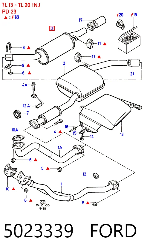Глушитель  Polmostrow 8289