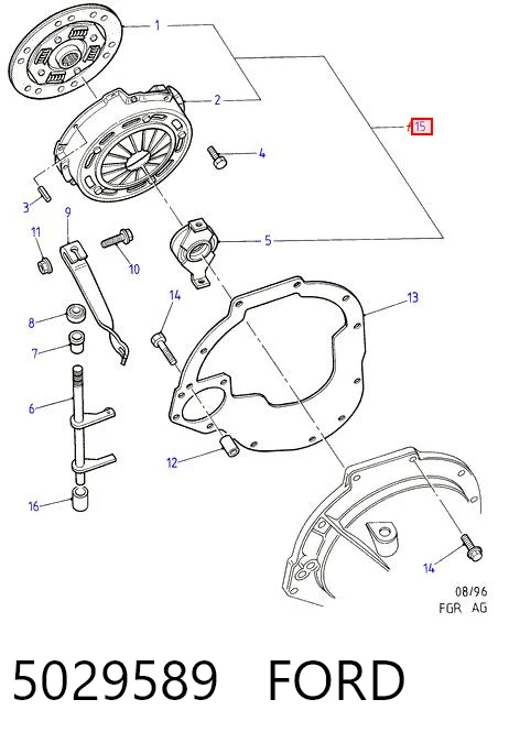 Комплект сцепления (3 части) Sachs 3000707001 цена, от 308.62 USD