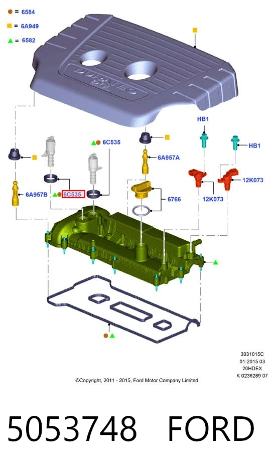 Уплотнительные кольца свечных каналов Mahle Original B33509 цена, от 9.42 USD