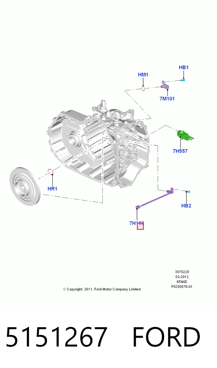 HMPCC3P7H103AB Hmpx Датчик скорости спидометра
