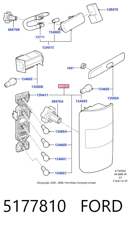 Купить BP81404 DP Group Задняя правая фара