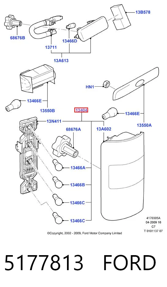 Задняя левая фара Mars Tech M610438 цена, от 30.43 USD