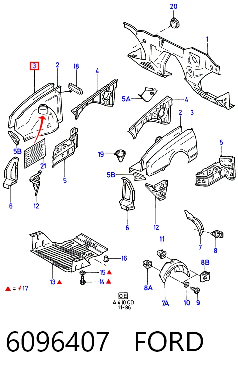 6096407 Ford