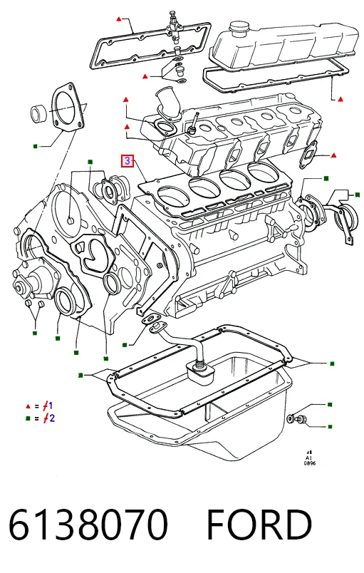 Прокладка ГБЦ Glaser GLA0667980F цена, от 14.43 USD