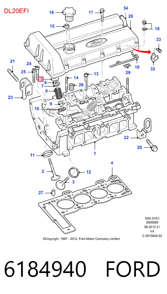  Гидрокомпенсатор Ford Transit 4