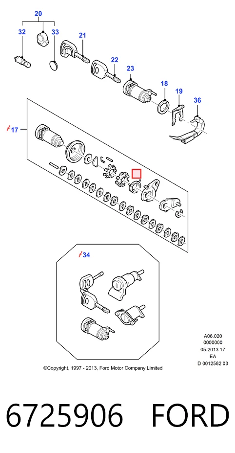 6725906 Ford 
