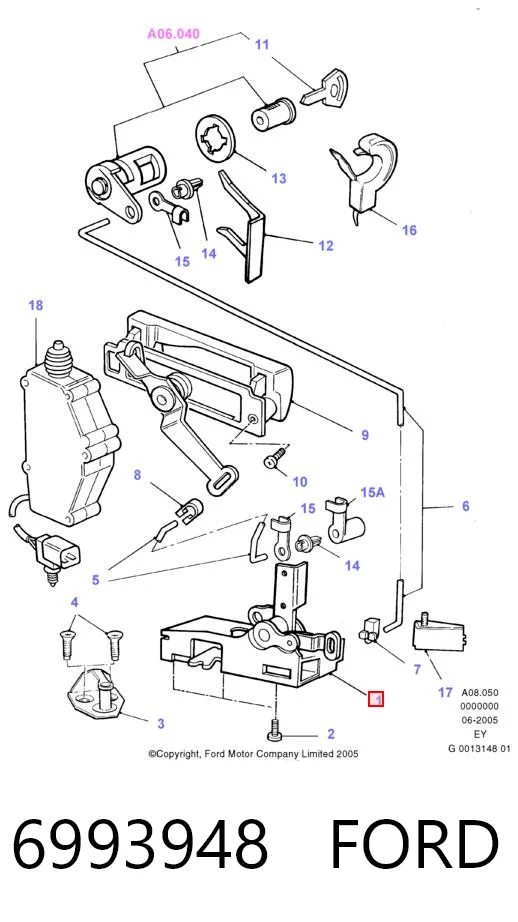 FSE11321007 Fase Замок пятой двери