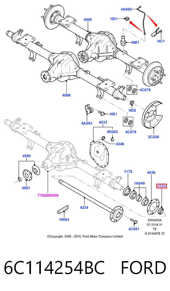 STD402 Standart Гайка шестигранная ступицы