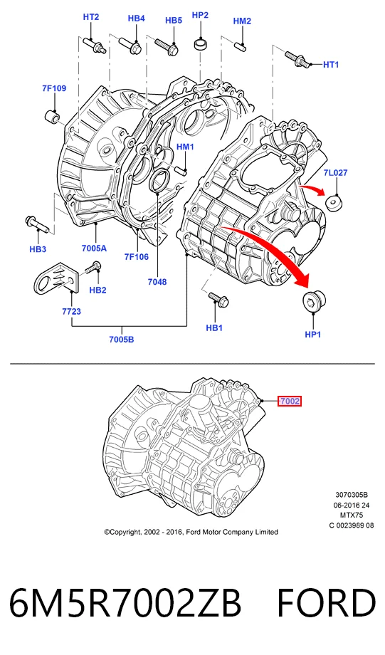  КПП Ford C-Max 