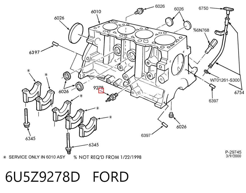  Датчик давления масла Ford Escape 