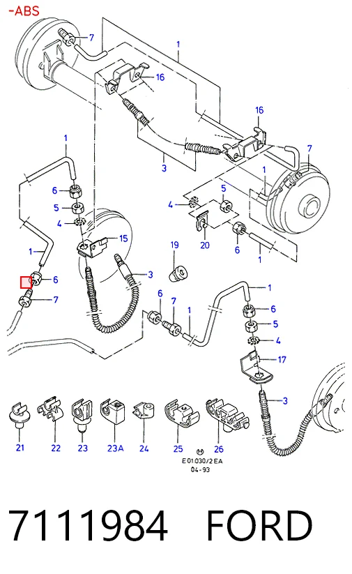 Дисковый тормоз на Volkswagen Passat B6 3C2