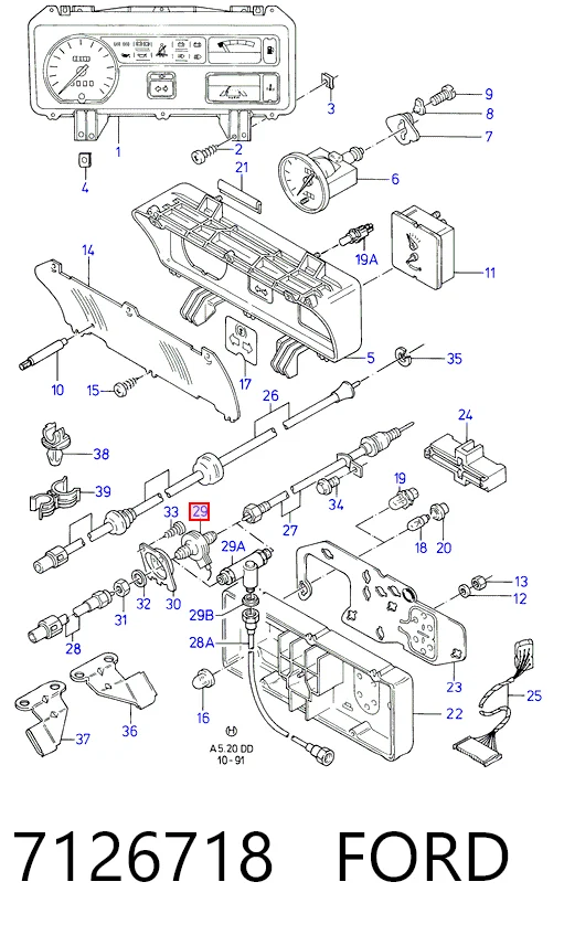 Купить QF31B00005 Quattro Freni Датчик скорости вращения вала АКПП