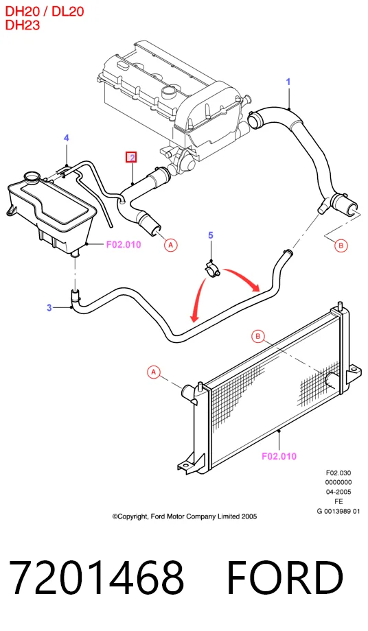 7201468 Ford 