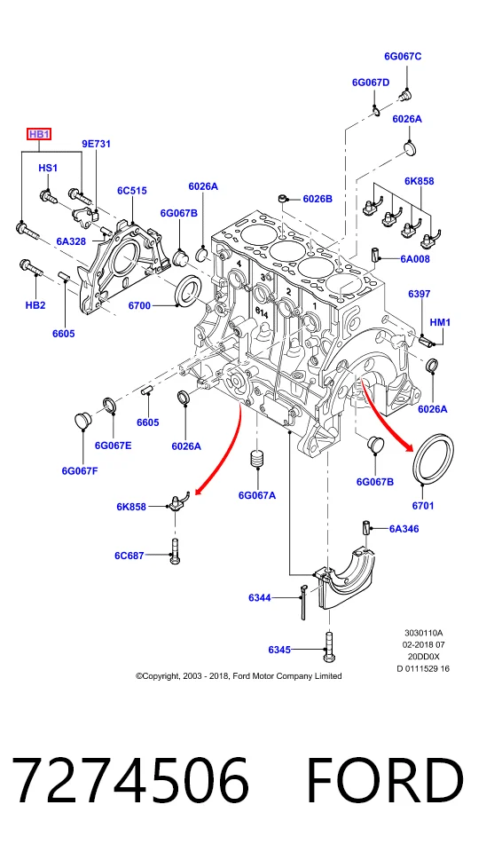 7274506 Ford