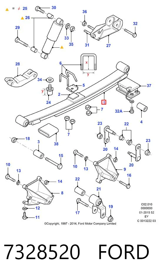 Купить SP420822 Raiso Рессоры дополнительные