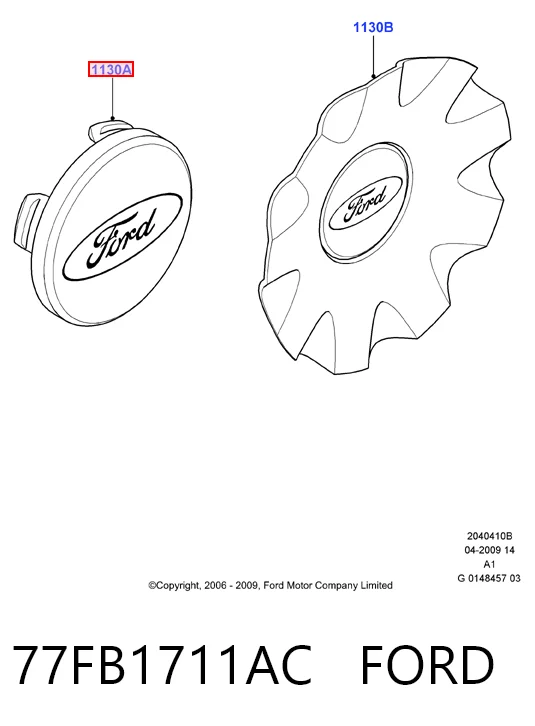 Купить Колпаки Форд Галакси II CA1 WA6