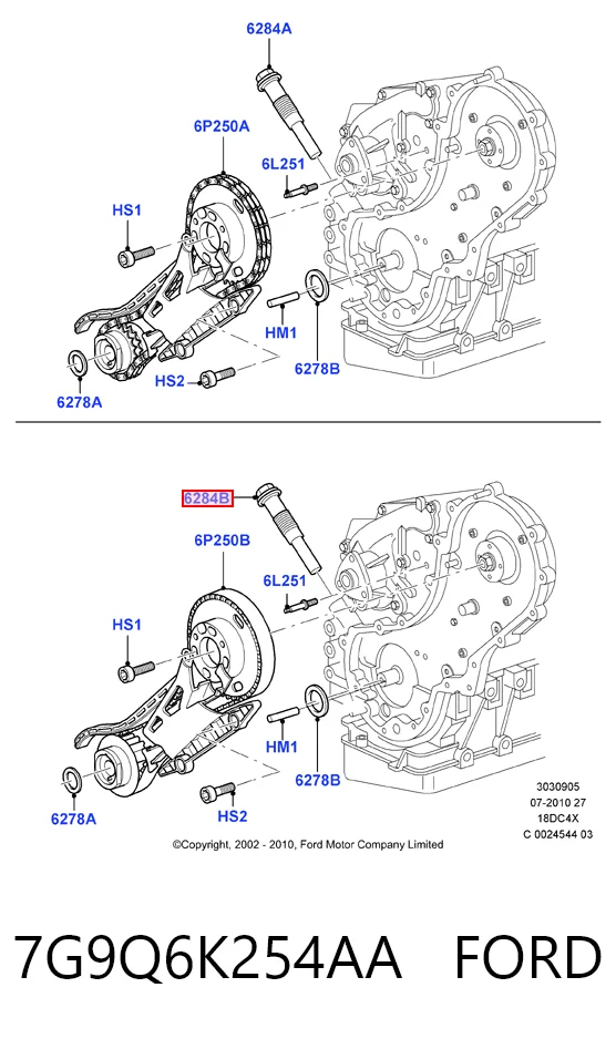 Ролик натяжителя ремня ГРМ на Ford Galaxy II CA1 WA6