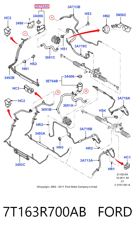 Купить SPK266F SPK Бачок насоса гидроусилителя руля