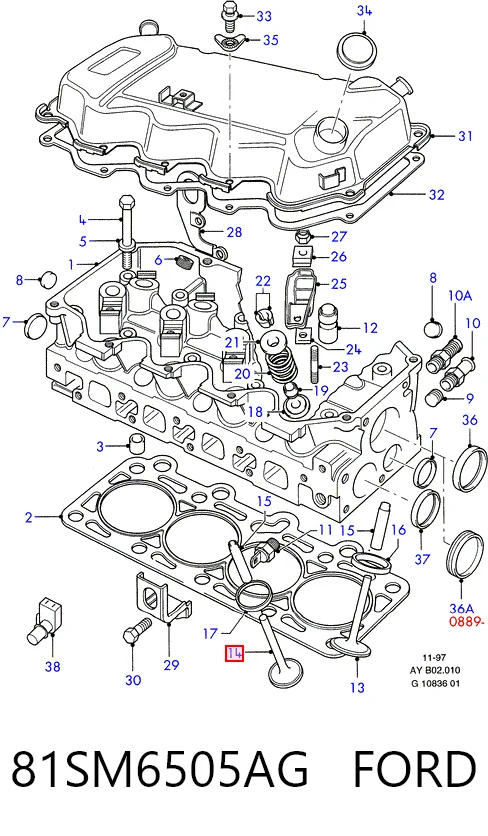 Выпускной клапан FR3616 Freccia