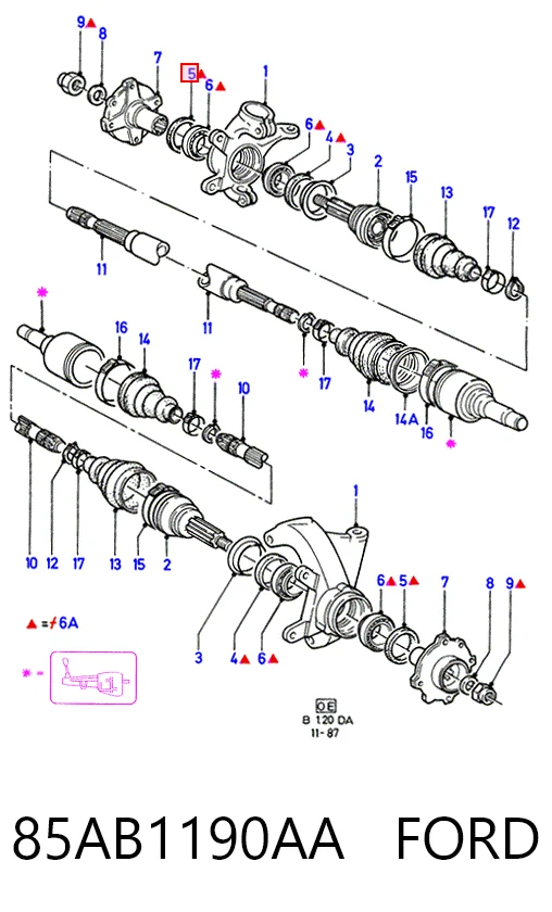 DP9335 DP Group Сальник передней ступицы