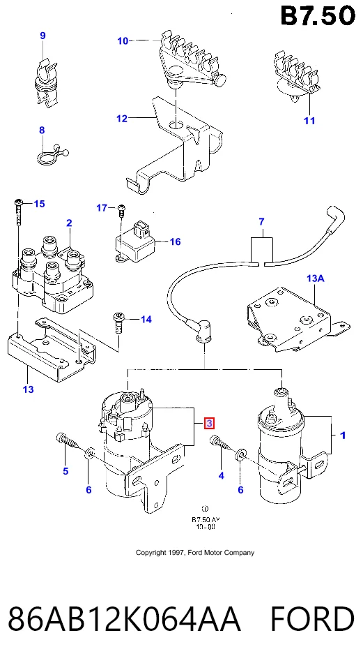 Модуль зажигания 13325840 DAF