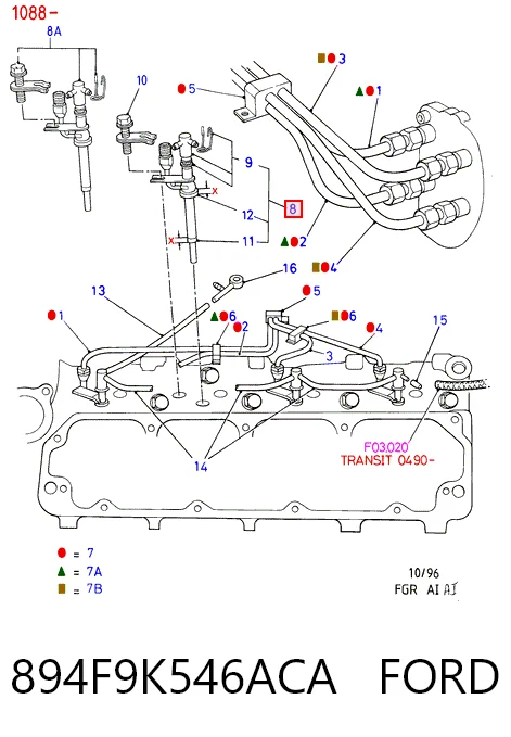 Форсунки Hmpx HMP894F9K546ACA