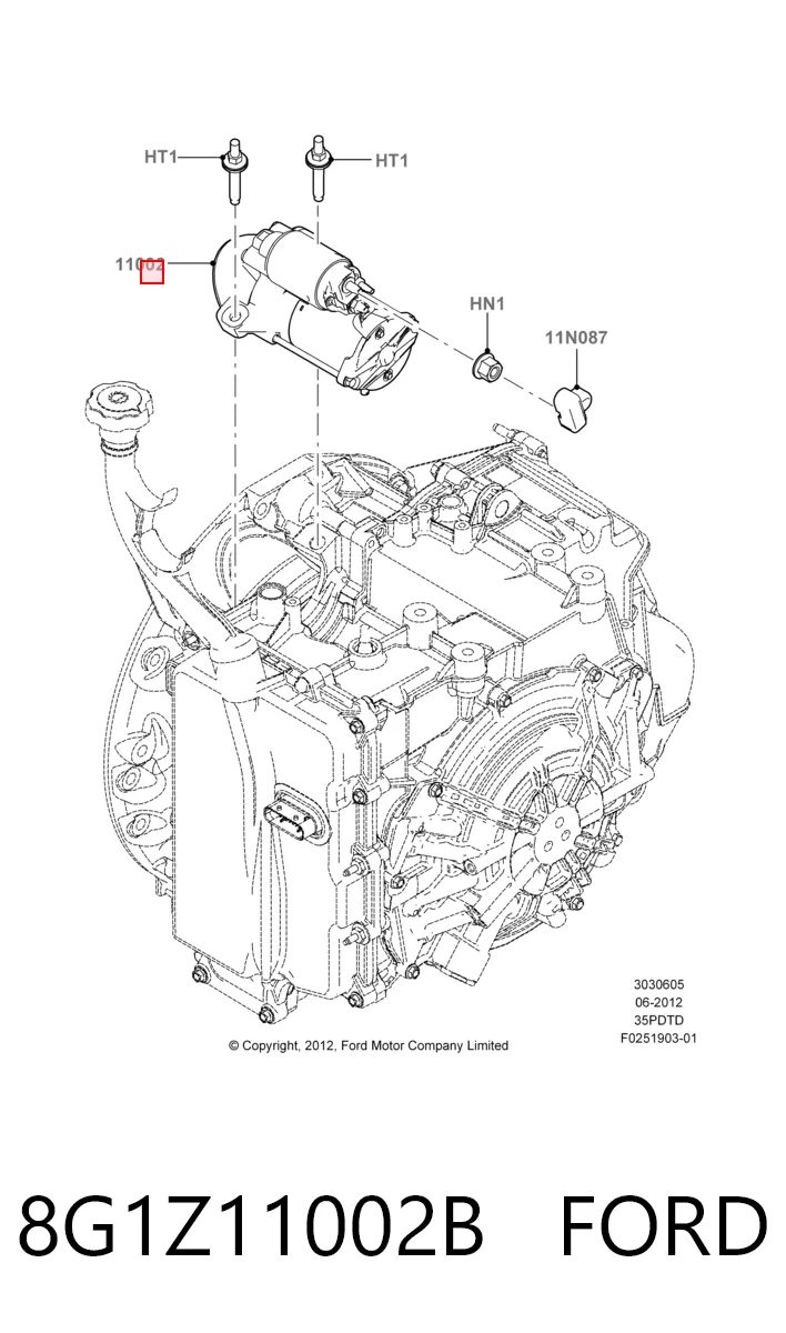 SR7598X Bosch Стартер автомобиля