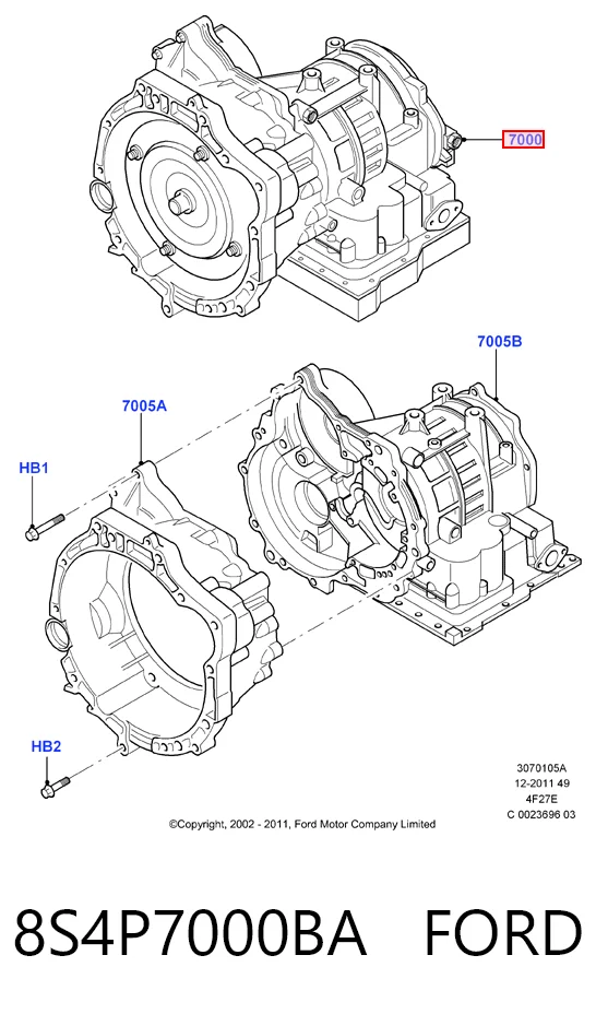 Коробка передач автомат Ford Focus II седан (DB, FCH, DH) (2005 - 2011) цена, от 797.88 USD