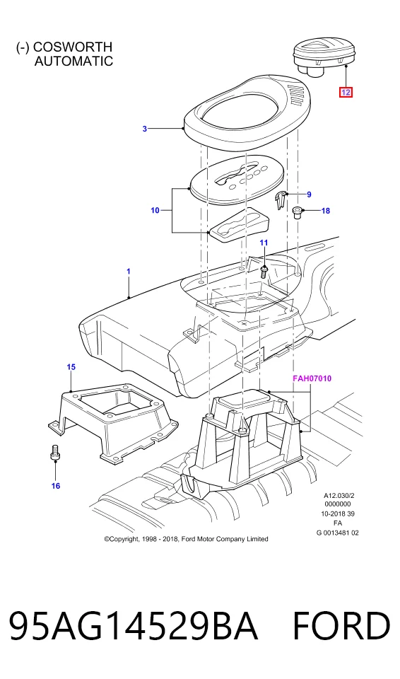 Кнопочный блок управления стеклоподъемником передний левый HMP95AG14529BA Hmpx