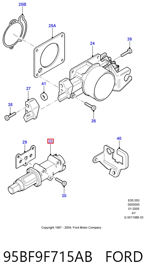 Клапан холостого хода Hmpx HMP95BF9F715AC цена, от 24.04 USD