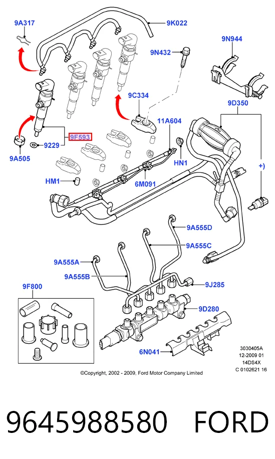 Топливные форсунки 5WS40516 Continental/Siemens
