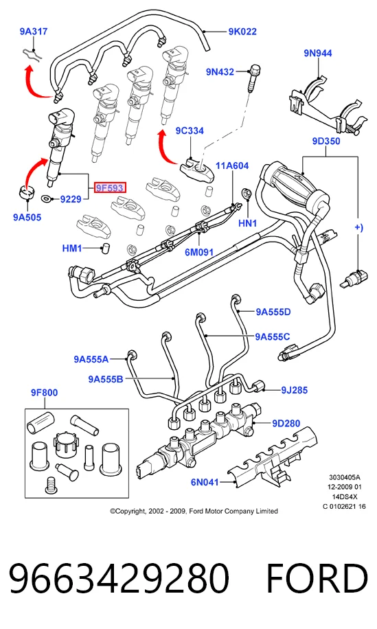 5WS40516 Continental/Siemens Топливные форсунки