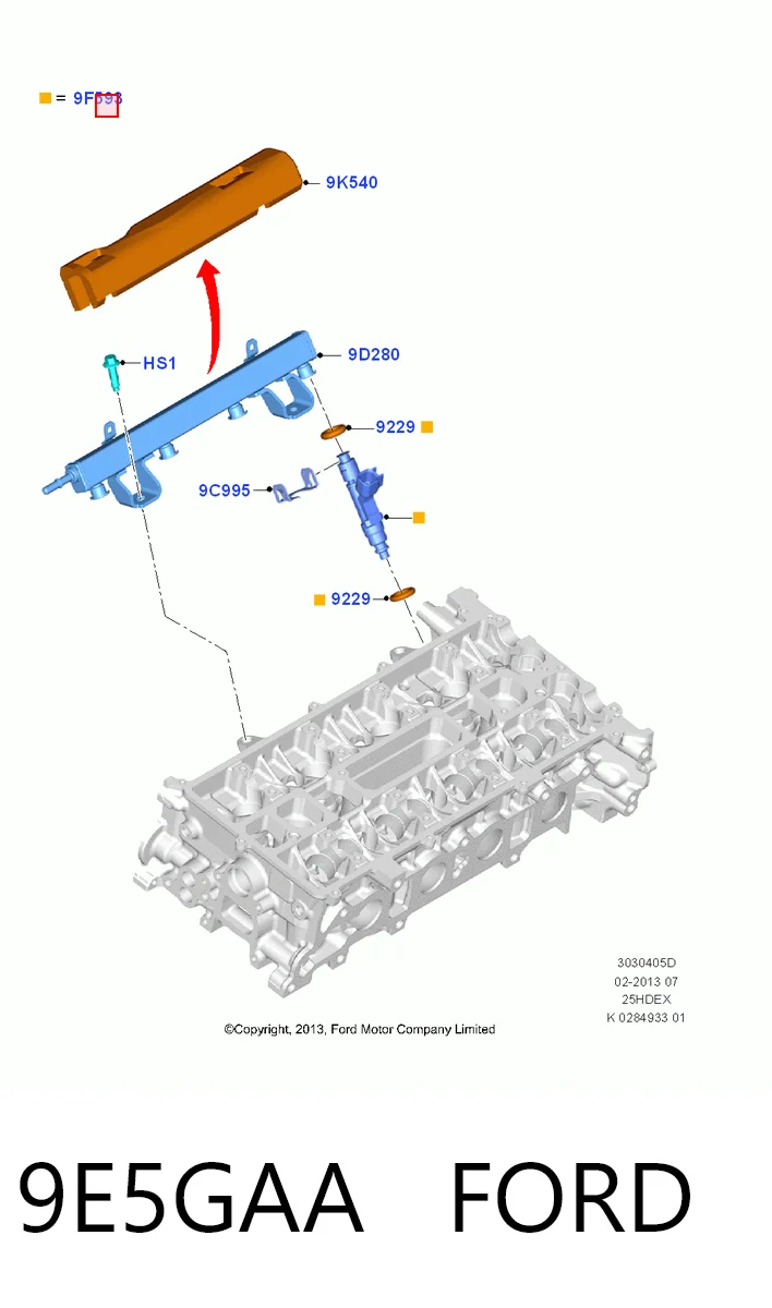 Купить 348294 VALEO Клапанная форсунка