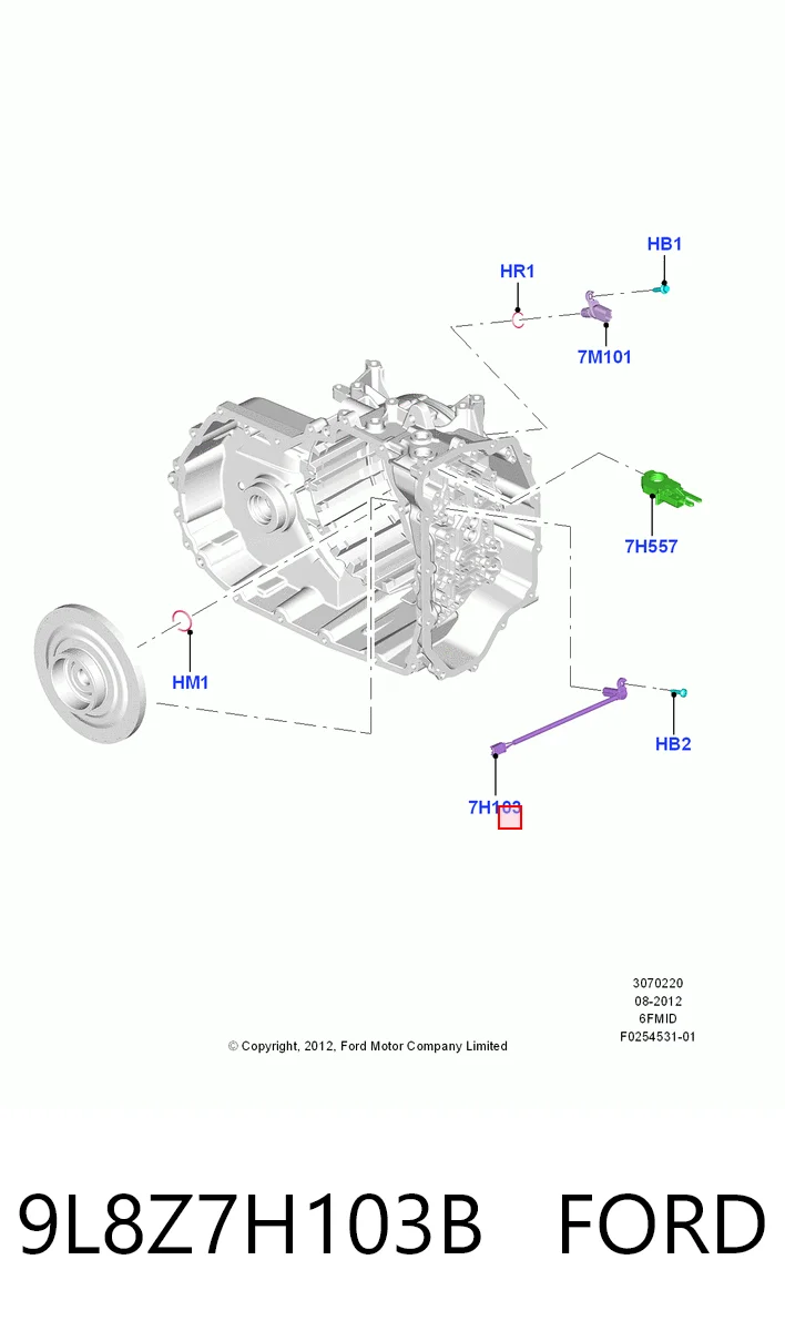 Купить HMPCC3P7H103AB Hmpx Датчик скорости вращения вала АКПП