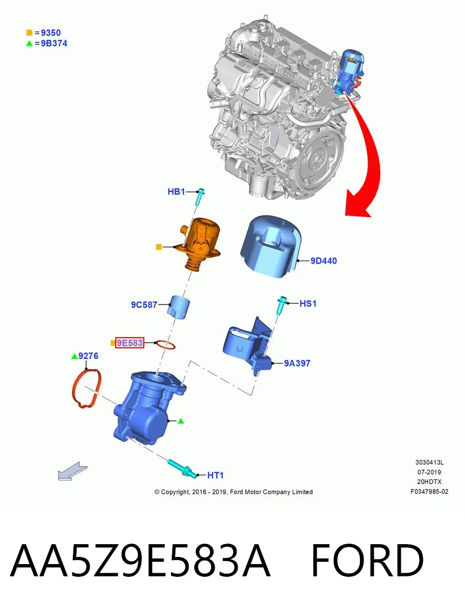 Прокладка крышки маслозаливной горловины 55597097 Peugeot/Citroen