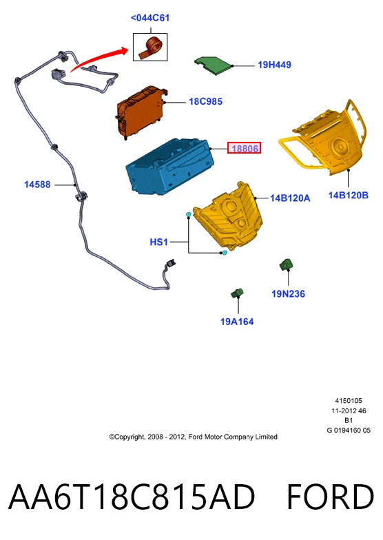 Магнитола (радио AM/FM) Ford Fiesta Mk6 хэтчбек (CB1) (2008 - 2016) цена, от 25.65 USD